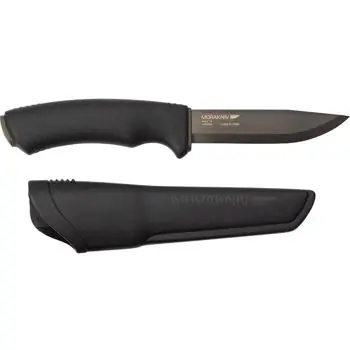Cuțit turistic MoraKniv Bushcraft black - În stoc
