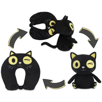 Pernă turistică Dormeo Black Cat Pillow (110085813) | Ultimele produse
