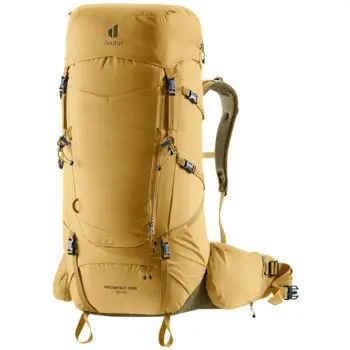 Rucsac turistic Deuter Aircontact Core 50+10 savanna-nori (3350326 6216 0) | Preț special online