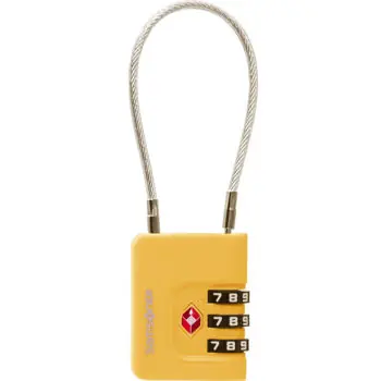 Accesoriu pentru bagaje Samsonite Ta Revolution Cablelock 3 Dial TSA Galbena (155576/1924) - Produs apreciat