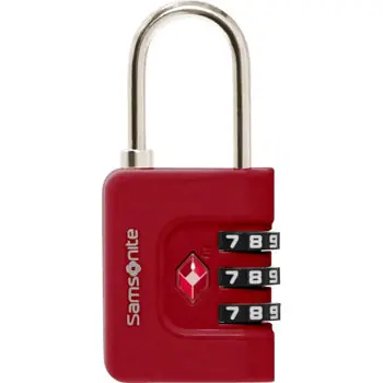 Accesoriu pentru bagaje Samsonite Ta Revolution Combilock 3 Dial TSA Rosie (155577/1726) - Cumpără azi