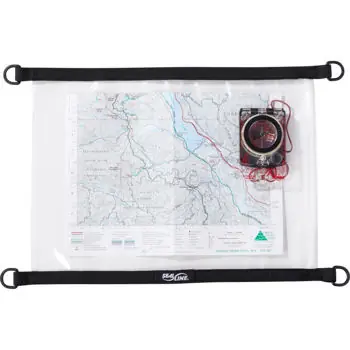 Accesoriu pentru camping Cascade Designs Husa harta Map Case PVC Free Medium - Ofertă specială