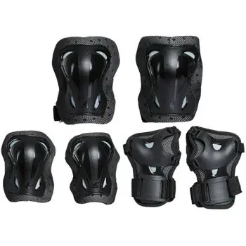 Echipament de protecție Rollerblade SKATE GEAR JUNIOR 3 PACK BLACK XXS - Premium