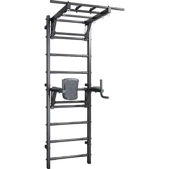 Spalier gimnastică Romana DSK (11.05.07+11.05.03+11.05.08) Black Matt шведская стенка | Oferta zilei