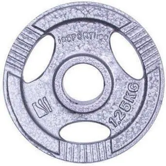 Preț de ofertă - Ganteră inSPORTline 327 Disc d=30 mm metal 1,25 kg Hamerton 12708