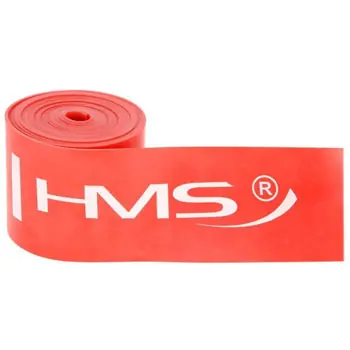 Bandaj sport HMS 5667 Expander stretching 50x2080x1.2mm Rubber Red (17-34-015) | Ofertă limitată