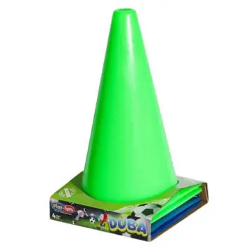 Economisește acum - Con sportiv miscellaneous 12855 Set de conuri colorate (4 piese) 1123 DUBA h-26.5cm