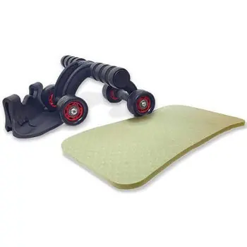 Roată fitness abdomen Promstore 44408 Роллер 4-х колесный - Recomandare
