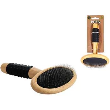 Produse de îngrijire a animalelor Promstore 49588 Perie pentru pieptanat PETS 17x11cm lemn | Alegerea clienților