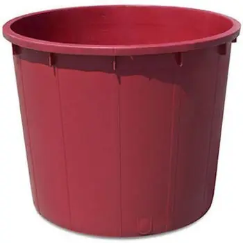 Cadă de vin miscellaneous Cada pentru vin fara capac 350 L 90x73H cm (rosie) STP | Comandă simplu