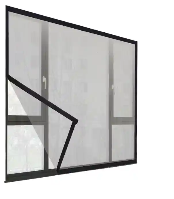 Economisește - Plasa de ferestre impotriva insectelor cu Velcro 110 x 140 cm Plasa de ferestre impotriva insectelor Plasa de ferestre impotriva tantarilor