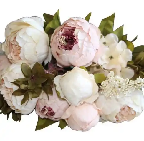 Preț outlet - Bujori artificiali decorativi J2454