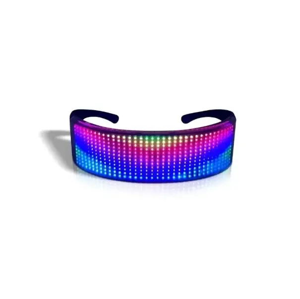 Ochelari LED cu afișaj programabil - Reducere