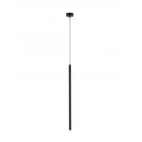 Cumpărături sigure | Pendul din Aluminiu Negru H150xD2.5x70cm IP20 3W 271lm 3000k TRIMLE