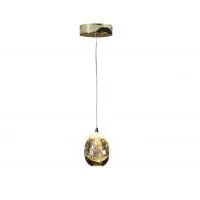 Pendul cu inaltime reglabila din Sticla Transparent cu LED D12xH170cm Rocio - Plasează comanda