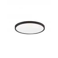 Produs apreciat | Plafoniera din Plastic ABS Negru H2.5xL40cm IP20 36W 3200lm 3000-4000-6500k DIXIE
