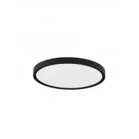 Plafoniera din Plastic ABS Negru H2.5xL30cm IP20 24W 2400lm 3000-4000-6500k DIXIE - Ultima lansare