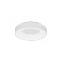 Doar azi | Plafoniera structura din Aluminiu Alb si abajur din Acrilic H9xL38cm IP20 30W 1845lm 3000k RANDO THIN