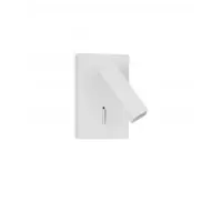 Calitate de top - Aplica de perete din Aluminiu Alb H14.5xL9cm IP20 3W 180lm 3000k DONA