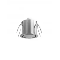 Reducere mare | Spot incastrat pentru scari din Aluminiu Argintiu H4.3xL4.4cm IP20 2.5W 700lm 3000k NATAL