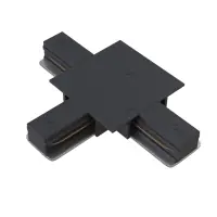 Lansare | Conector T Accessories for tracks Negru LED L13xH2cm