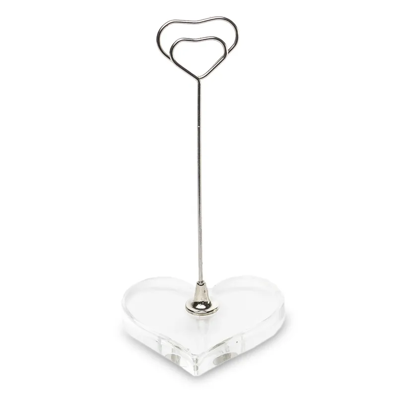 Selecție de top - Suport placecard, inima, 11x6x5,5 cm