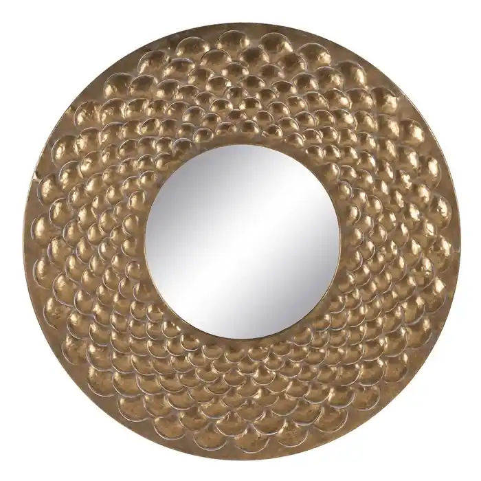 Doar săptămâna aceasta - Oglinda perete Original, metal auriu, 100x3x100cm