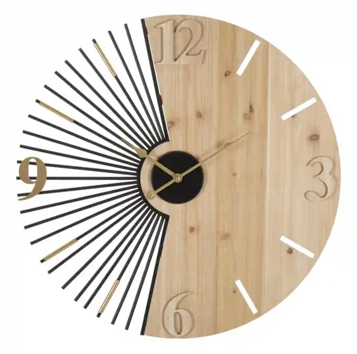 Retur gratuit - Ceas de perete modern Wordy 60x3,5 cm