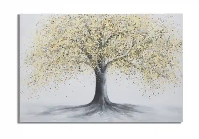Preț de fabrică - Tablou pe panza Tree 120x3,8x80 cm
