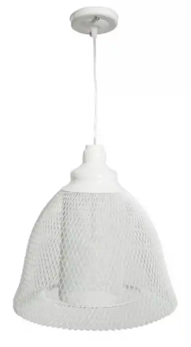 Noutate în catalog | Lustra alba moderna din plasa Net 31x33 cm