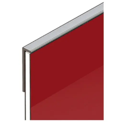 Profil AluSplash muchie L 4100mm Hafele | Cumpărături sigure