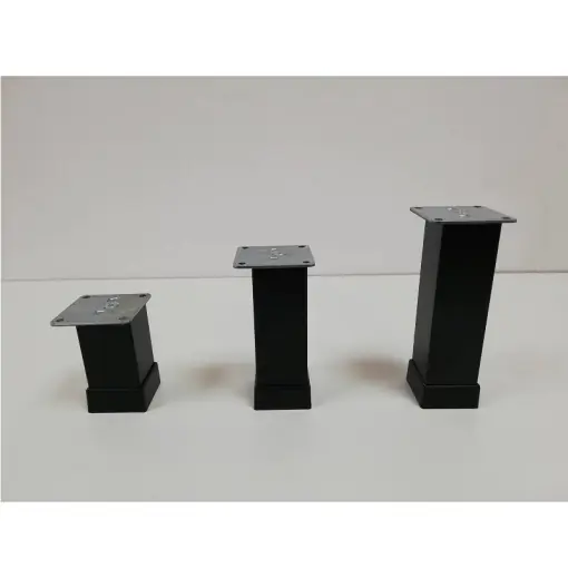 Picior negru 40x40mm h150mm Eroglu - Premium