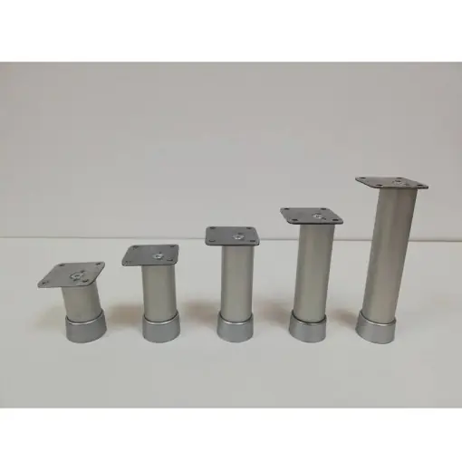 Livrare expres | Picior aluminiu Duz d30mm h50mm Eroglu