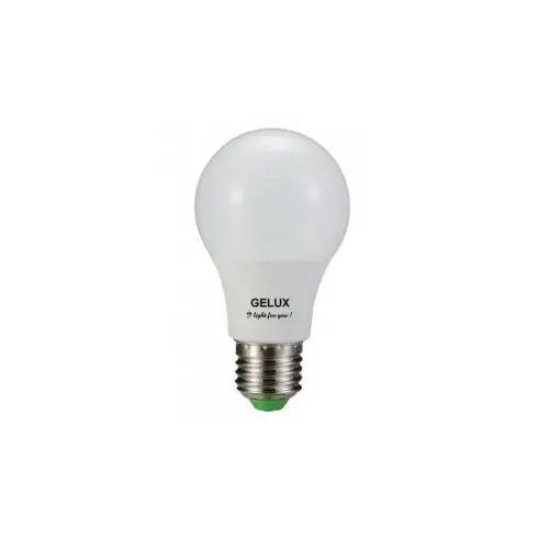Bec LED sferic E27 7W lumina rece Gelux - Plată sigură