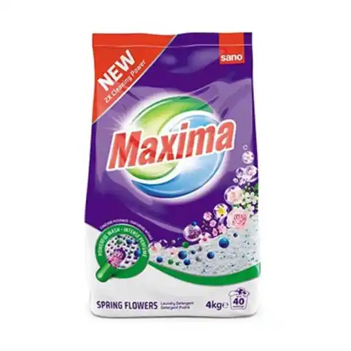 Detergent de rufe pudra Sano Maxima Spring Flowers 4kg - Preț de ofertă