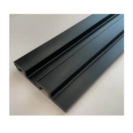 Ultimele produse | Riflaj decorativ din PVC negru 2900x120mm