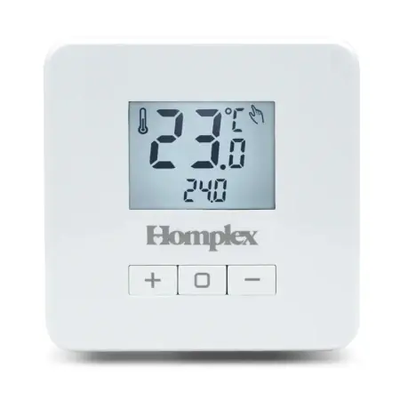 Termostat ambiental neprogramabil cu fir Homplex | În stoc