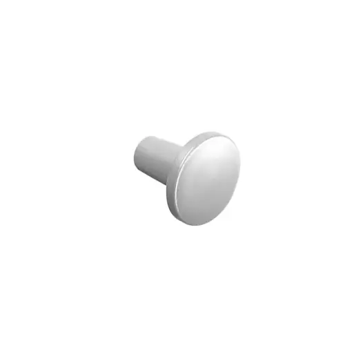 Cuier abs Button argintiu - Produs nou