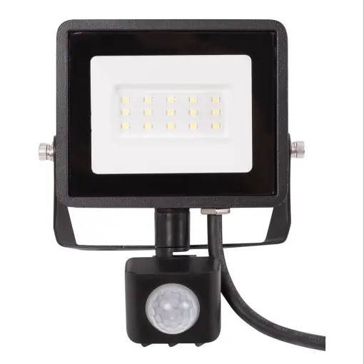 Proiector LED, senzor miscare, 10 W, 850 lm, lumina rece, 126.5 x 71 x 214.5 mm, Negru, Novelite - Produs de top