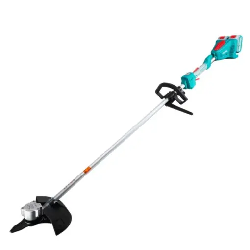 Motocoasa electrica Total cu 2 acumulatori Li-Ion 20V 4.0Ah – Trimmer fara perii pentru taiere precisa si eficienta | Produs lansat recent