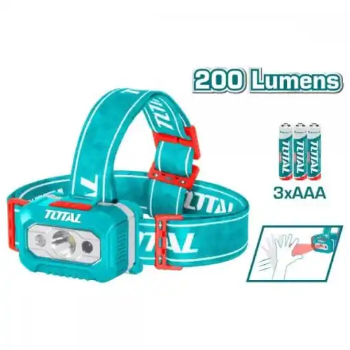 Expediere rapidă - TOTAL - LANTERNA - 200 LUMENI (INDUSTRIAL)