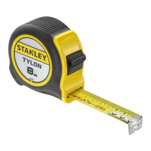 Produs nou lansat - Ruleta cauciucata de 8m Stanley, cu protectie, model Tylon