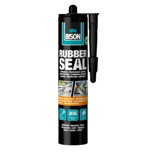 Reduceri - Hidroizolatie pe baza de bitum, suprafete multiple, negru, 310 g, Bison