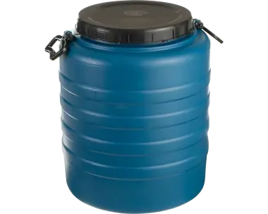 Bidon alimentar din plastic cu maner si capac 200l | Preț redus
