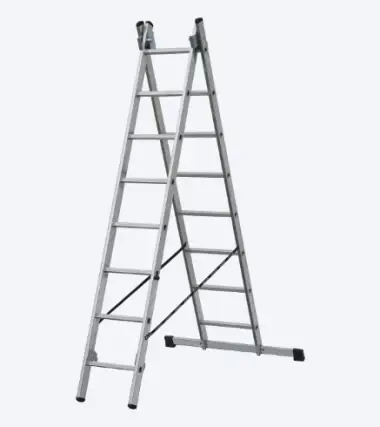 Produs recomandat - Scara aluminiu 2x11 trepte, sarcina 150kg, VHR 2X11