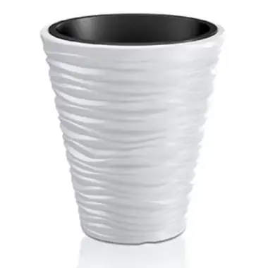 Direct de la producător | Ghiveci flori diametru 35cm alb, 255404