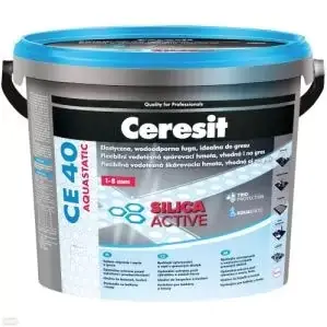 Livrare imediată - Chit de rosturi gresie si faianta Ceresit CE40 cement grey 5kg