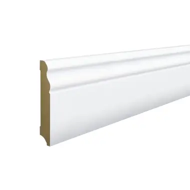 Reduceri - Plinta Egger MDF alba 2400x18x100mm, Hamburg, vopsibila