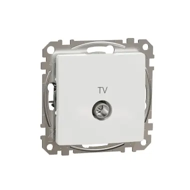 Cumpără online - Priza TV fin 4DB alb Sedna D&E SDD111471