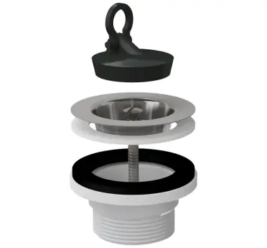 Produs popular - Ventil lavoar 5/4 cu sita din otel inoxidabil DN63 Alca A31